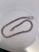 CERTIFIED 14 K WHITE GOLD DIAMOND CUBAN LINK CHAIN 168.8 GRAMS