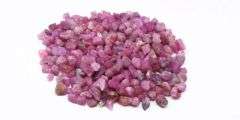 Untreated! Uncut! 101.25 carats of Tanzanian Ruby!!! 294 pieces!!!