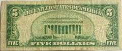 $10 Natl Bank of America Patterson New Jersey 1929 Sereies Brown Seal National Currency Note