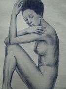 Thoughtful Pose by Alberto Herrera Arana