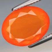 Big, bold, and beautiful! 4.22ct untreated Mexican Fire Opal!