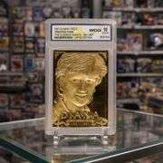 Princess Diana Sculptured 23KT Gold Card Gem Mint 10