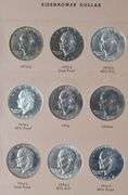 Ike Dollar Complete Set 1971-1978  Unc & Proofs with Varieties