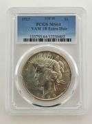 1923 Peace Dollar, PCGS MS64 VAM 1B Extra Hair / TOP 50
