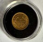 1854 Type 1 US Gold