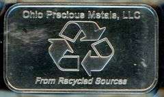 1 Troy Ounce .999 Fine Silver Bar from OPM