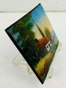 Vintage French Limoges Enameled Miniature Painting