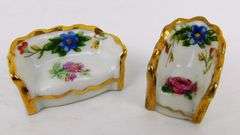 Vintage French Limoges Miniature Doll House Furniture