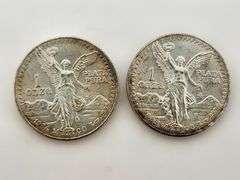 1984 & 1985 Mexico Silver 1 Onza
