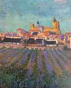Vincent Van Gogh, View of Saintes-Maries-de-la-Mer