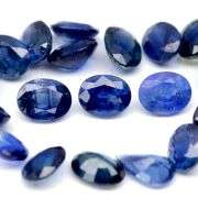 Heated only! 5.51ct set of top blue Ceylon Sapphires!
