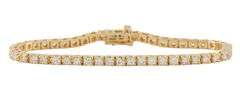 3.50ctw Round Diamond Tennis Bracelet in 14K
