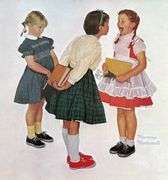 Collectible Vintage Norman Rockwell Circa 1970