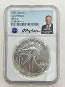 2024 American Silver Eagle, NGC MS70 Early Releases