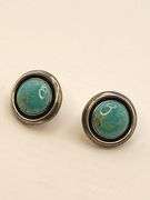 925 Sterling Silver Signed Artie Yellowhorse Turquoise Set Of Earrings And Pendant