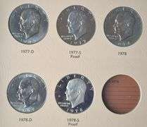 Ike Dollar Complete Set 1971-1978  Unc & Proofs with Varieties