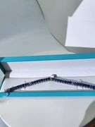 Very fine quality Gorgeous Kyanite Bracelet with Diamond Accents