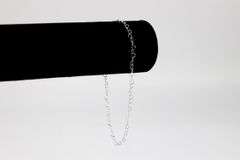 Sterling Silver Italian Love Heart Chain 3mm Solid 925 Italy Infinity Promise Bracelet Anklet 7"