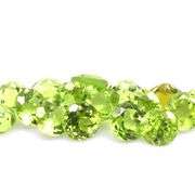 Round cut! Untreated! Matched! 9.30ct Peridot set!