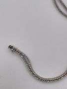 CERTIFIED 14K WHITE GOLD DIAMOND BRACELET