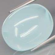 Huge! 27.73ct natural Aquamarine cabochon