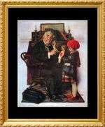 Collectible Vintage Norman Rockwell Circa 1970