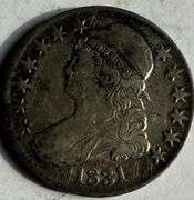 1831 Bust Half