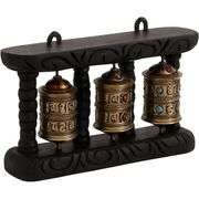 Spinning Tibetan Prayer Wheel