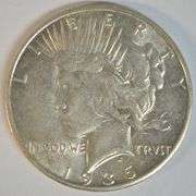 Choice near Mint 1935-S Peace Silver Dollar