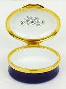 Vintage Halcyon Days Enamel Trinket Box