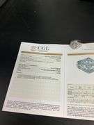CERTIFIED 14K WHITE GOLD AND DIAMOND RING