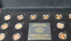 2009 Bicentennial Lincoln Cent Collection in Mahogany Display