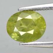 Untreated! 1.07ct grass green Sapphire!
