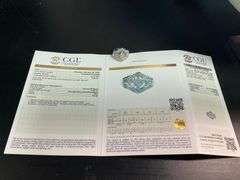 CERTIFIED 14K WHITE GOLD AND DIAMOND RING