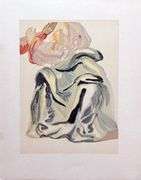 Collectible Original Color Engraving by Salvador Dali from The Divine Comedy