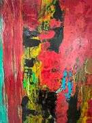 Vibrant Contemporary Original on Canvas by Oliver Neilson