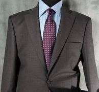 A Classy 2-Button Charcoal. Gray Color Suit By Galante