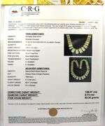 Jaw Dropping Brand New European 128.70CTW  Emerald-Cut Ethiopian Opal W/ Fire & 8.73CTW Diamond Neck