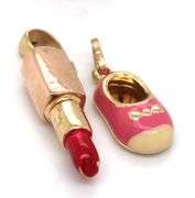 Lot of 14kt Yellow gold 3 charms