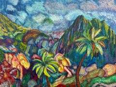 Stunning Art by Manor Shadian Manor Shadian Path to Iao Valley