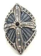 Scott Kay cross dome ring in 925 sterling silver