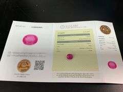 CERTIFIED PINK LAB SAPPHIRE 6.09 CARATS