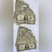 20 Asst 1957 Series $1 Silver Certificates.