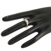 1.20ctw Round Diamond Three Stone Two Tone Ring in 14K