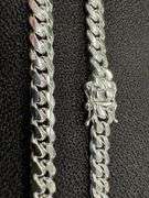 Sterling Silver Solid Miami Cuban Link Chain 6.3mm 925 Italy Box Lock Necklace 18"