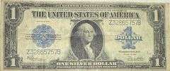 Series of 1923 $1 Silver Certificate.