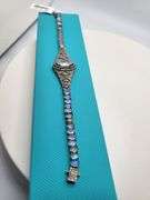 Charming art deco Moonstone and diamond Bracelet