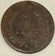 Semi Key Date 1864 L Indian Cent