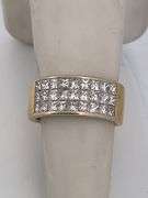 Certified Ladies 18k Gold And Diamond  Band