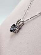 Magnificent Tanzanite Pendent in Silver – GGA Certified, size:18